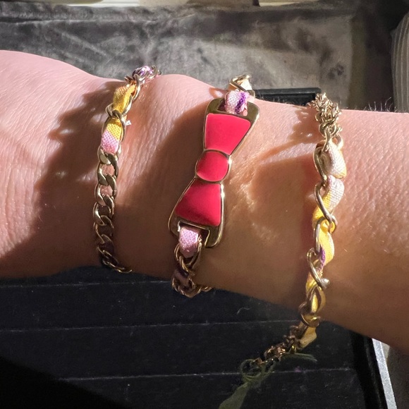 Vera Bradley Wrap Around Bracelets or Necklace - one gold / one silver - Picture 9 of 9